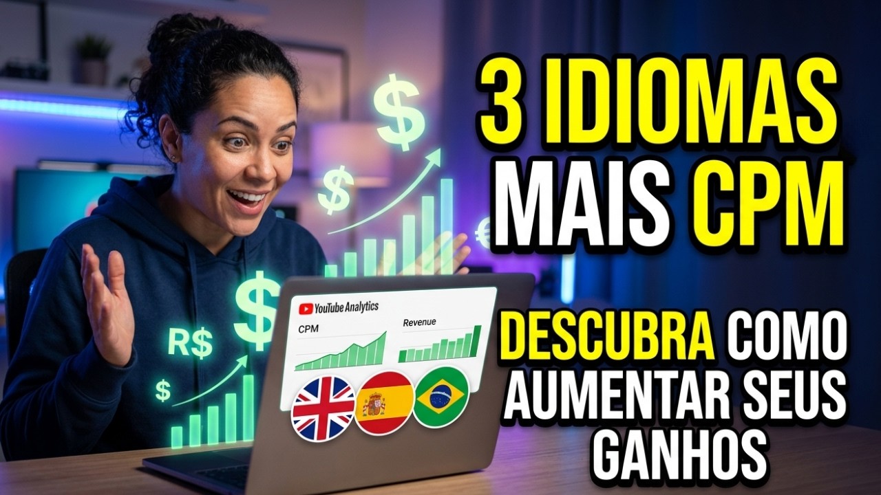 GANHAR em DÓLAR com CPM dos EUA