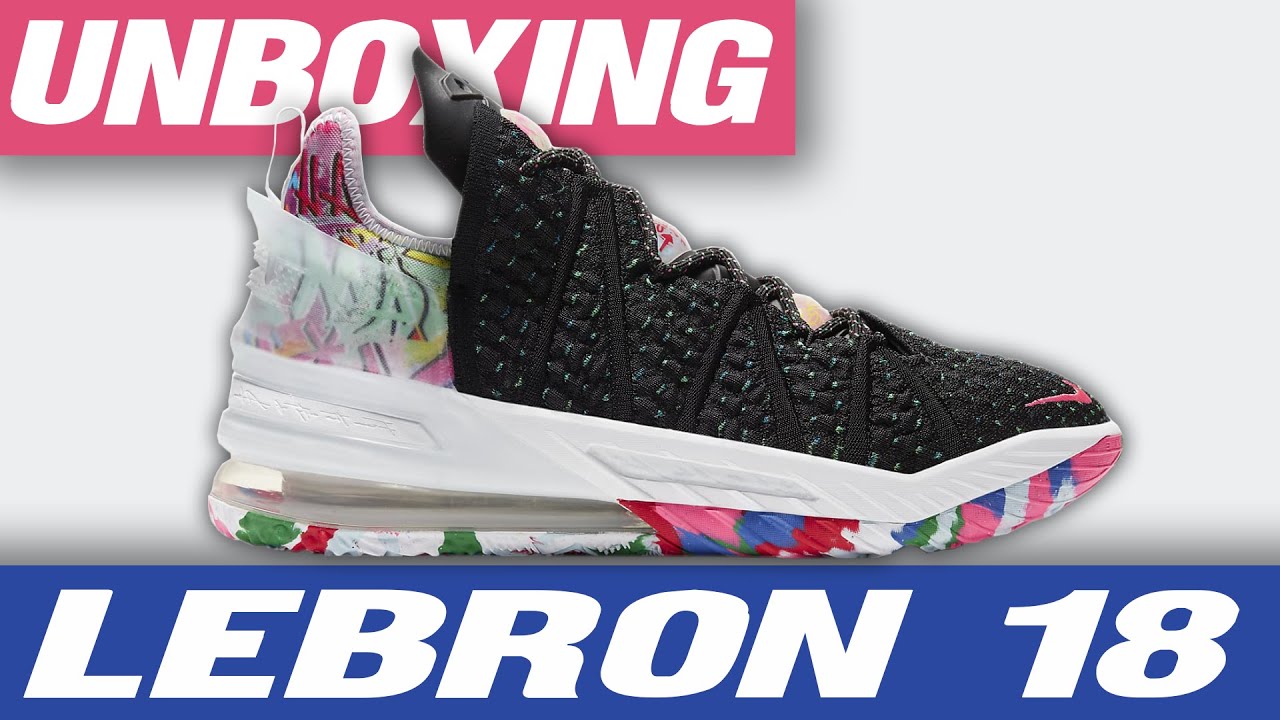 Unboxing LEBRON 18 