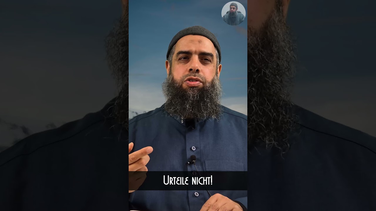 Urteile nicht!
