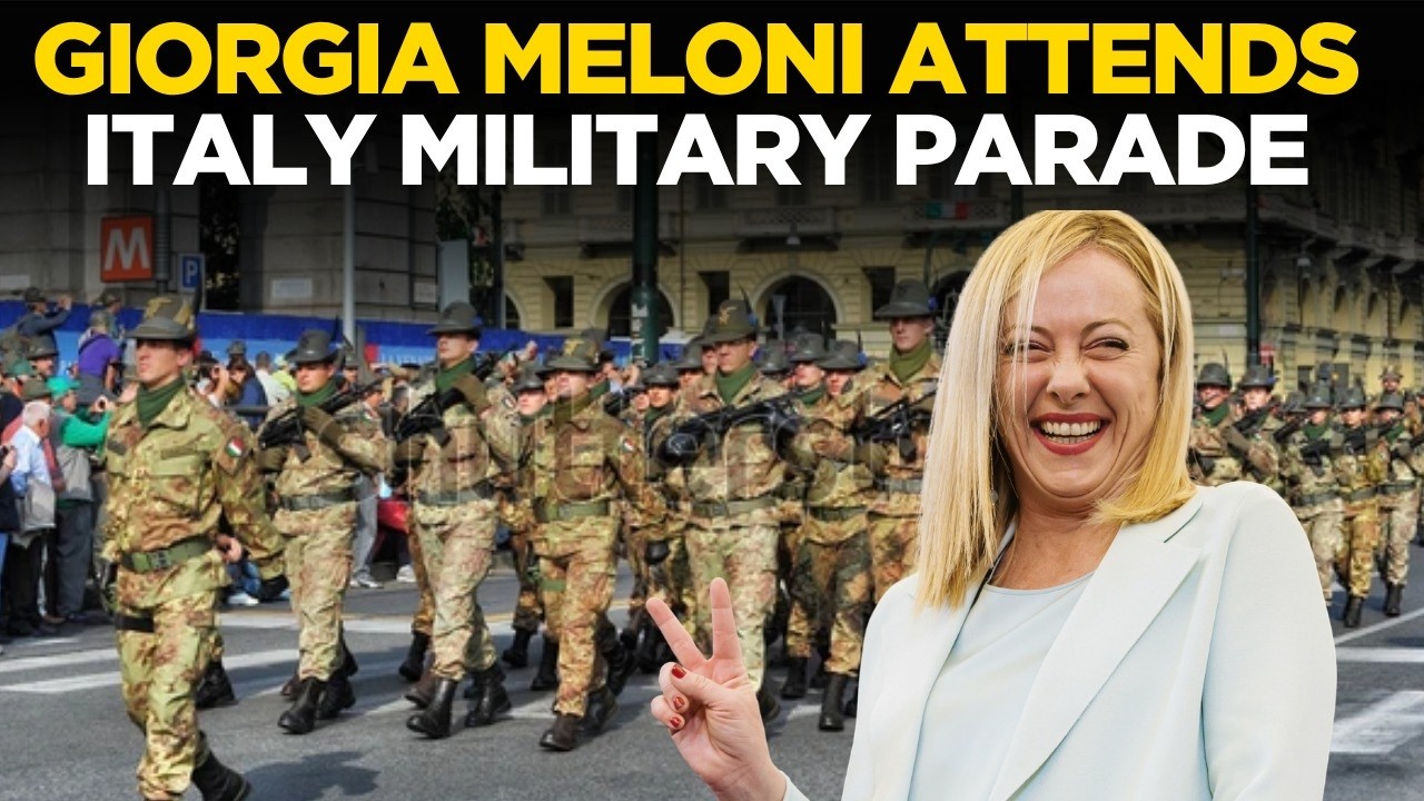 Festa Della Repubblica LIVE: Giorgia Meloni Attends Military Parade | Italy's Republic Day | Watch