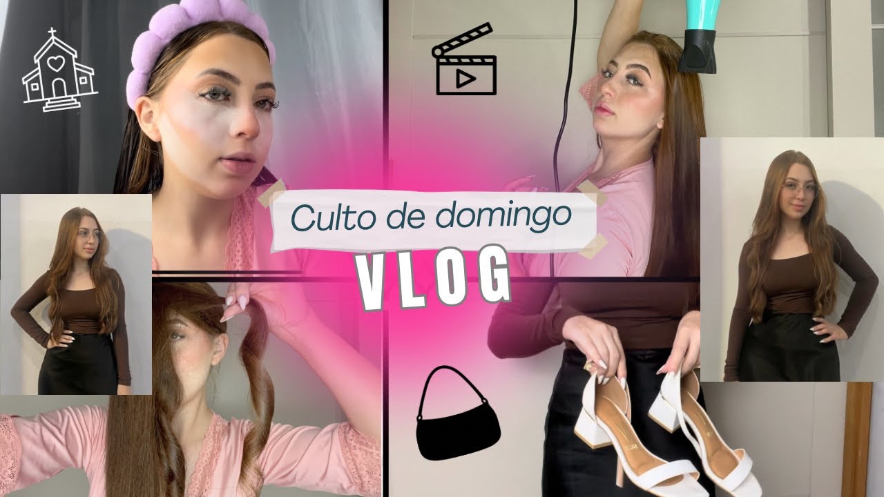 ARRUME - SE COMIGO para o culto de domingo! 💅🏻✨💆🏼‍♀️