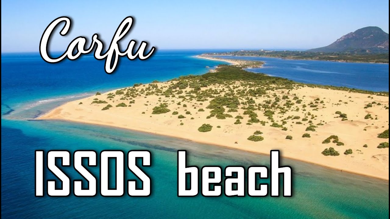 ISSOS BEACH - The Beach Like A Desert - Corfu, Greece