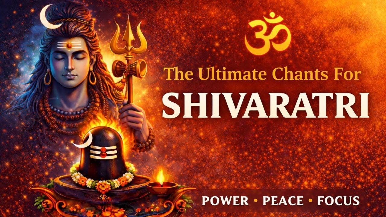 🕉️ SHIVA MANTRAS | POWER INNER PEACE & FOCUS| SHIVARATRI ENERGY – PART 1 |