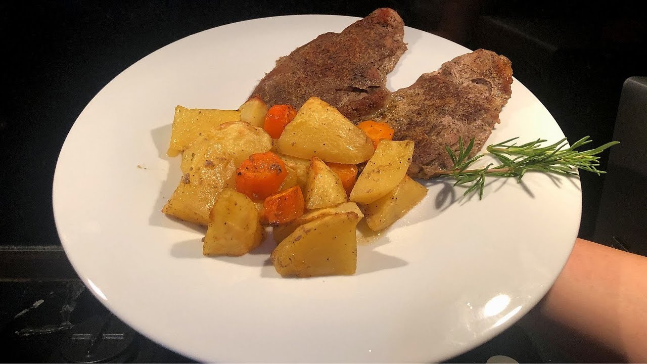 Biftek me Patate | Steak with Potatoes