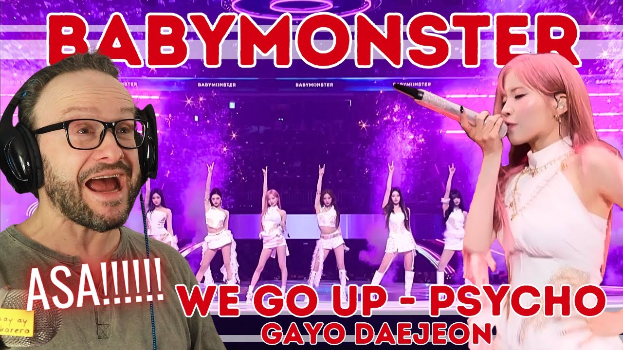 Они просто сумасшедшие!!!! BABYMONSTER WE GO UP + PSYCHO @SBS GayoDaejeon реакция