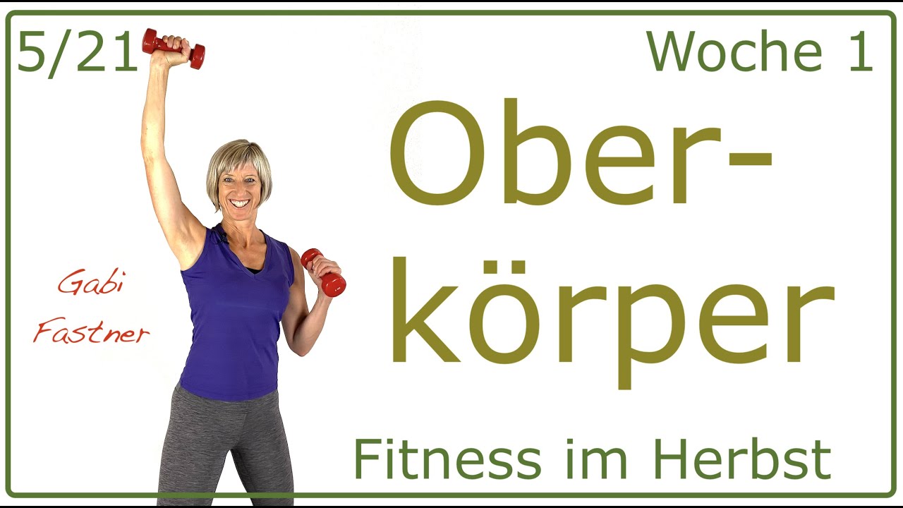 5/21🍁30 min. Arm/Oberkörper trainieren | mit kleinen Hanteln