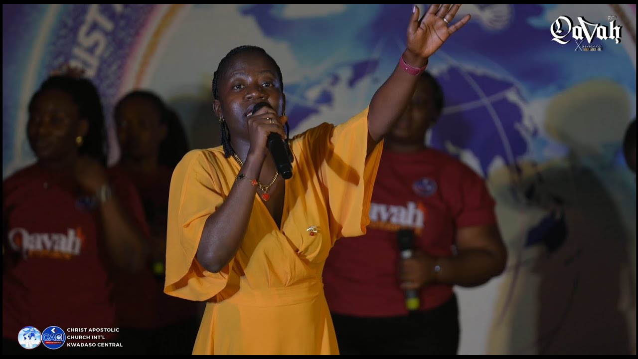 LR Lucy Powerful Live Ministration at Qavah Experience 2025 (CACI Kwadaso Central)
