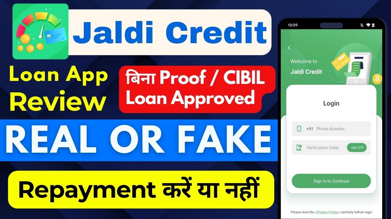 Jaldi Credit Loan App | Jaldi Credit loan app review 2025 | Jaldi Credit loan app Real or Fake