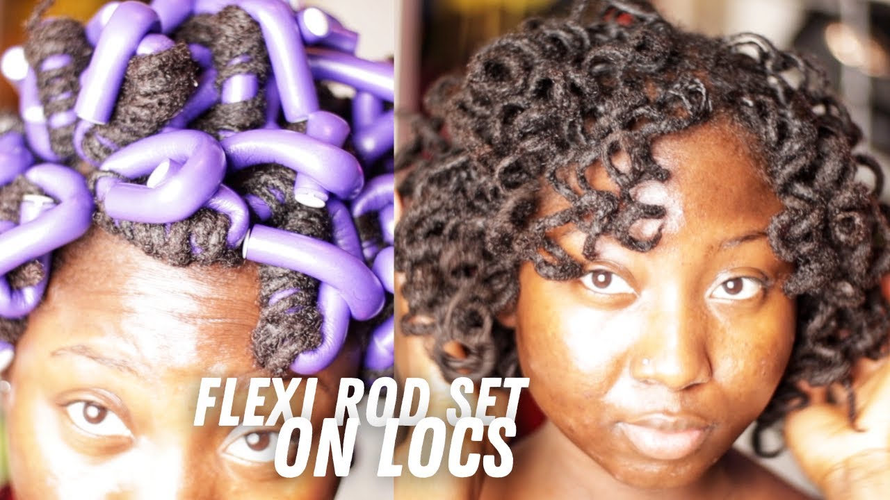 FLEXI ROD SET ON LOCS (QUICK & EASY STYLE)