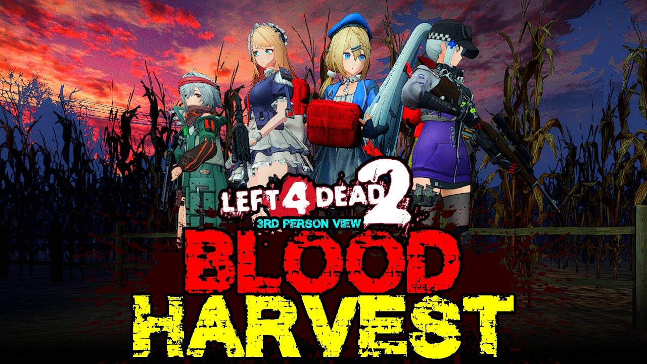 ฺิBlood Harvest - Left 4 Dead 2 (third person view) #left4dead2