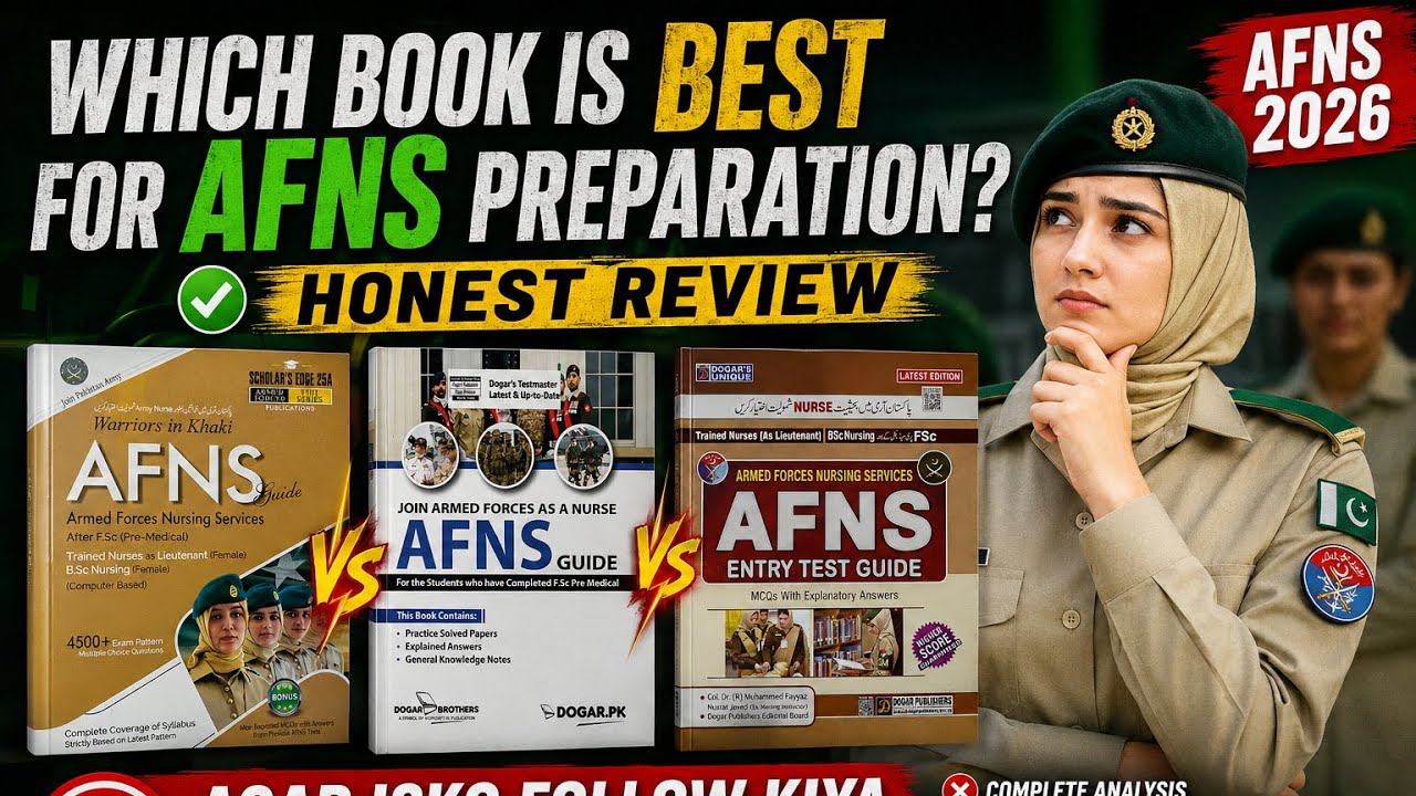 Which Book is Best for AFNS 2026 Preparation? Honest Review | Don&rsquo;t Make This Mistake!