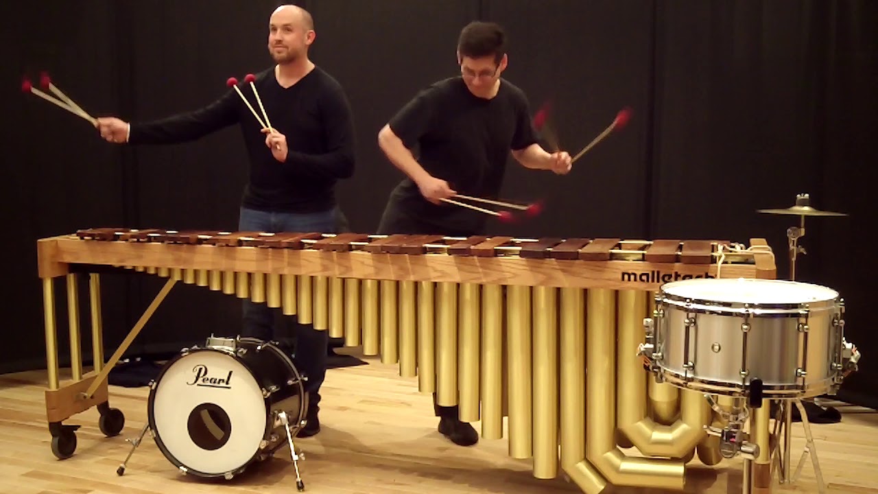 Peas and Carrots, a percussion duet by Kevin Bobo, performed by Adam Blackstock and Kevin Bobo.