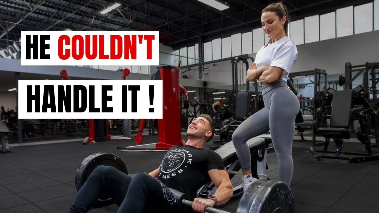 A VERY INTENSE FULL BOOTY WORKOUT.... He Couldn't Handle It | Zac Perna