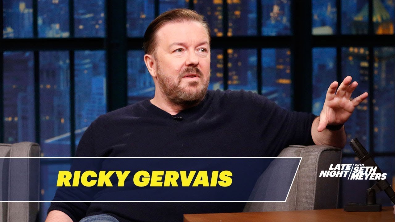 Ricky Gervais Shares What Aging Has Done to His Body