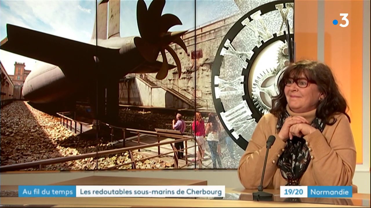 Le Sous-marin Le Redoutable à Cherbourg. Invitée : Sophie Poret de la Cité de la mer.