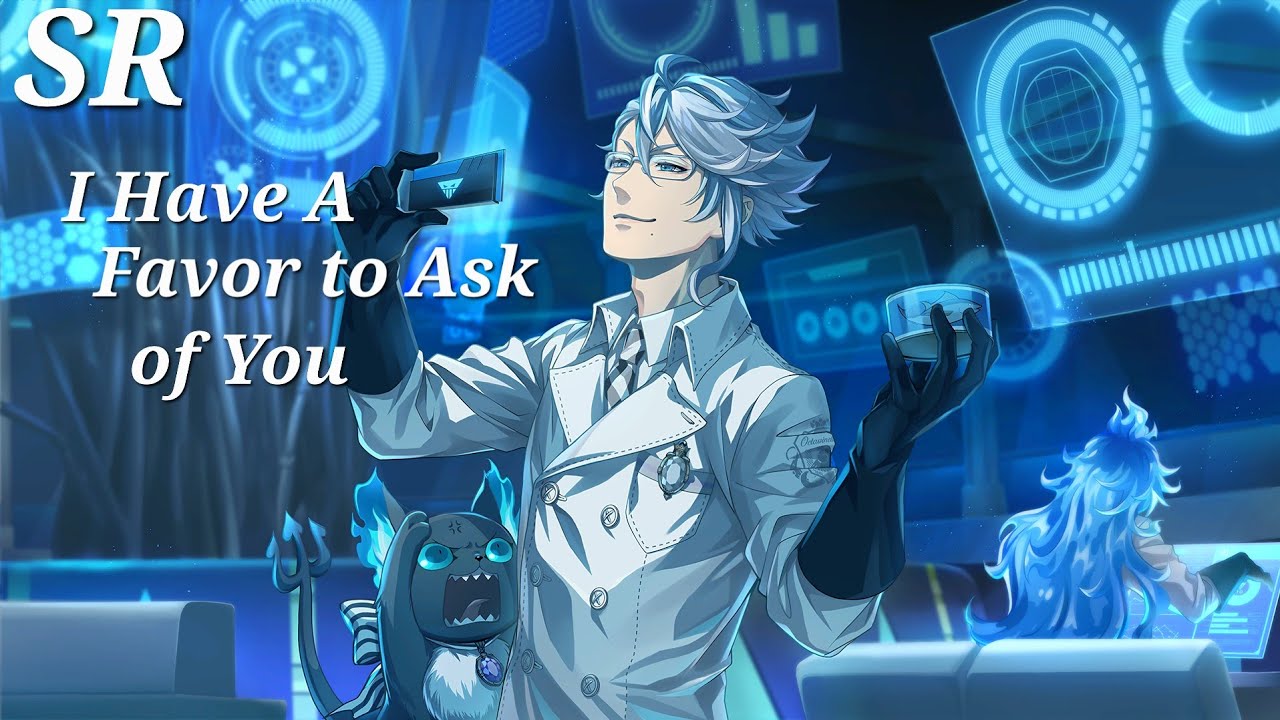 Twisted Wonderland Vignette Stories: SR Azul (Labwear) I Have a Favor to Ask of You