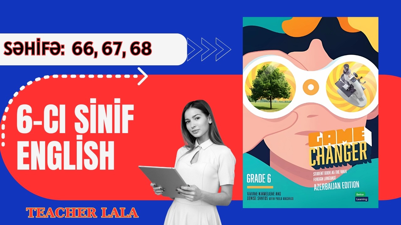 6-cı Sinif  İngilis Dili səh.  66, 67, 68  // #englishlanguage  #raufmirzeyev