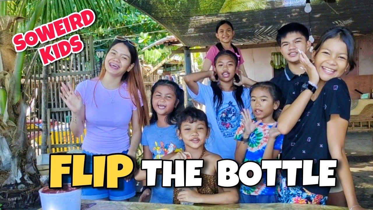 FLIP THE BOTTLE Game with SOWEIRD KIDS @JaperSniperOfficial