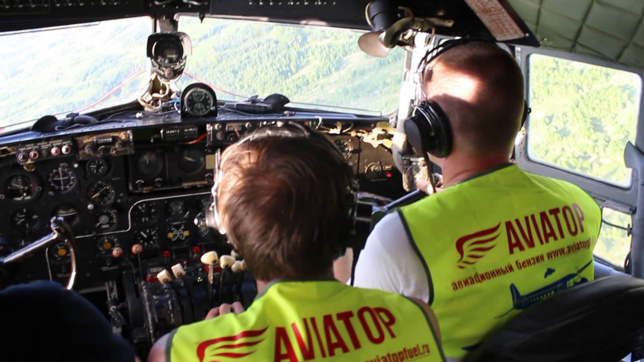 Полёт на Ил-14Т. Работа экипажа