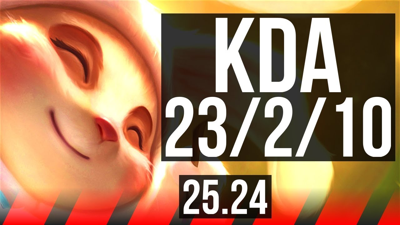 TEEMO vs FIORA (TOP) | 80K damage, Good KDA: 23/2/10 | NA Master | 25.24