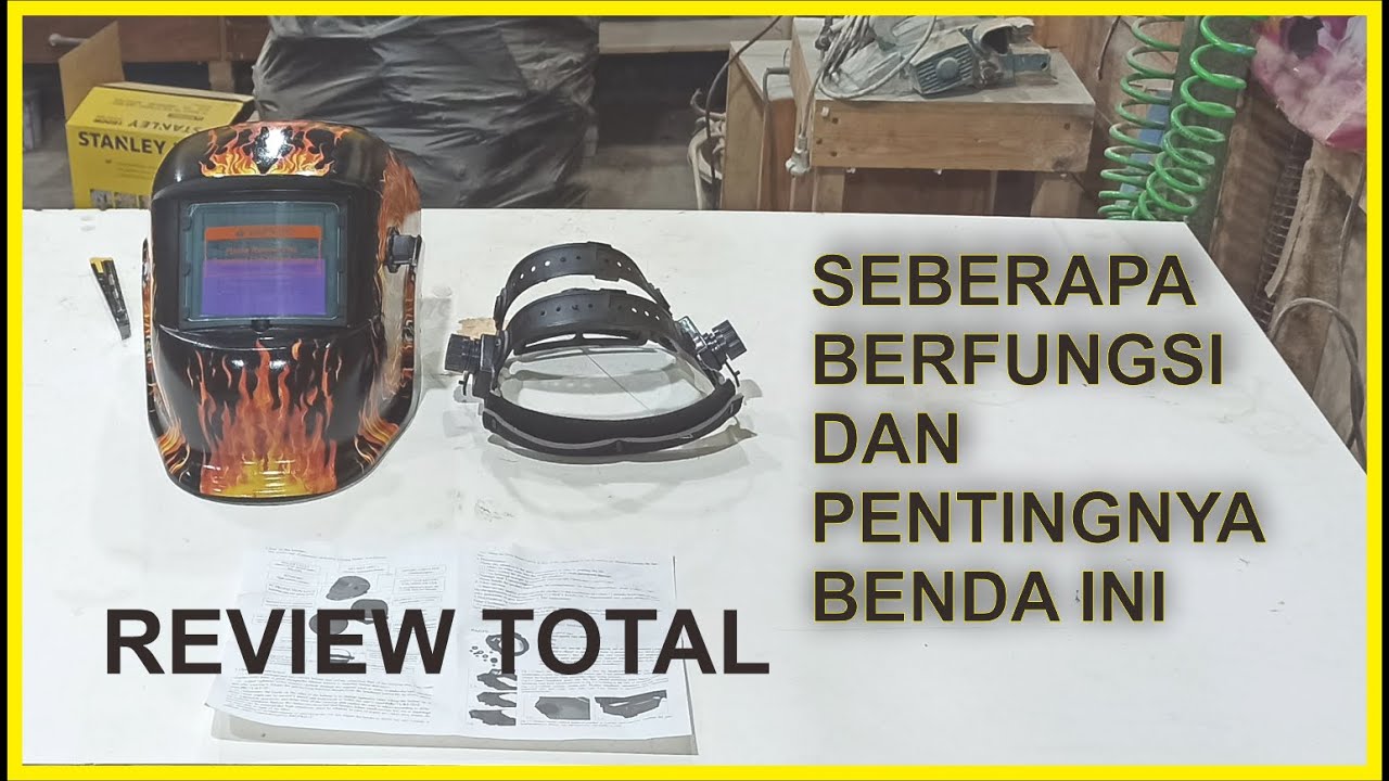 Helm Las Otomatis - Auto Darkening Welding Helmet