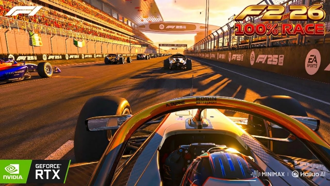 F2 26 – Haas VF-24 | 100% Race Start Full Grand Prix | RTX 4K Gameplay