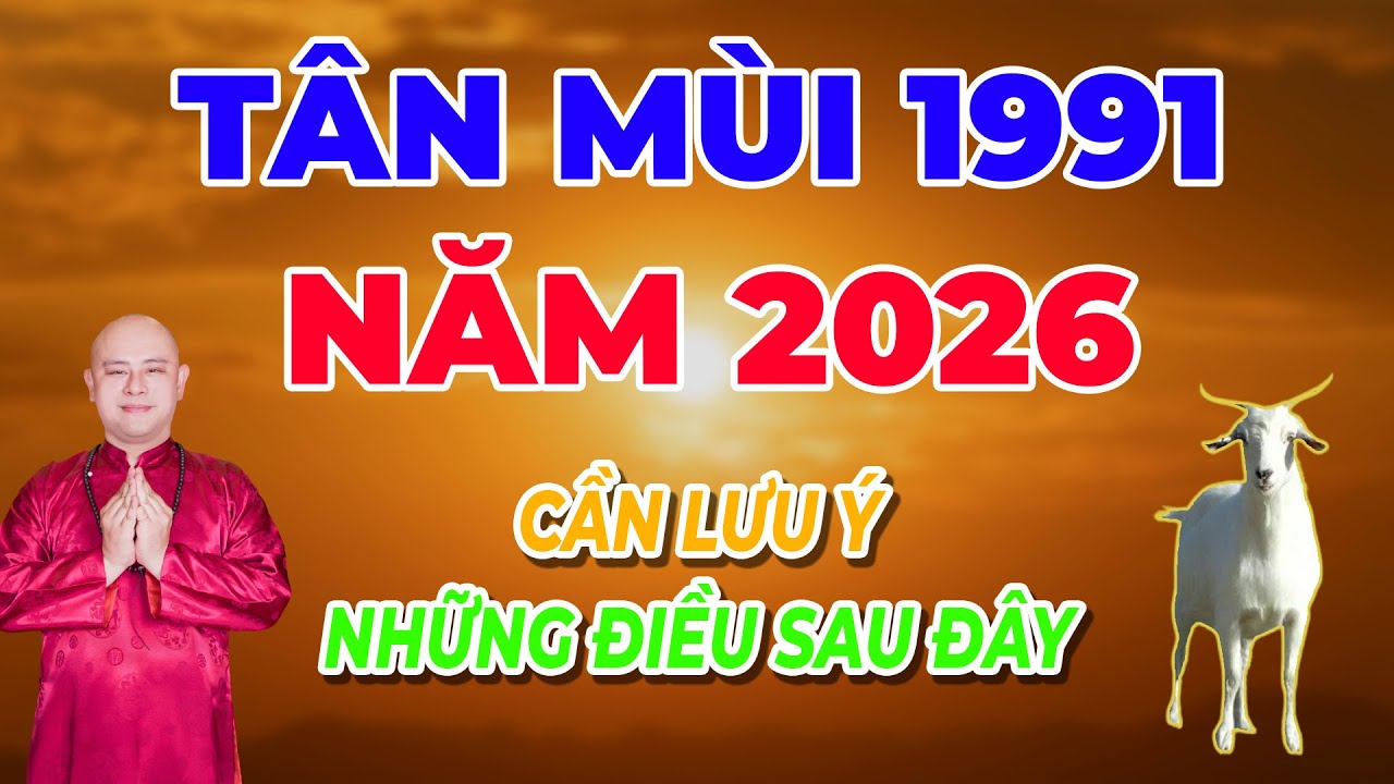 Tử Vi Tuổi Tân Mùi 1991 Năm 2026 – Vận Trình Đổi Nhịp, Có Điều Cần Giữ Thật Chắc