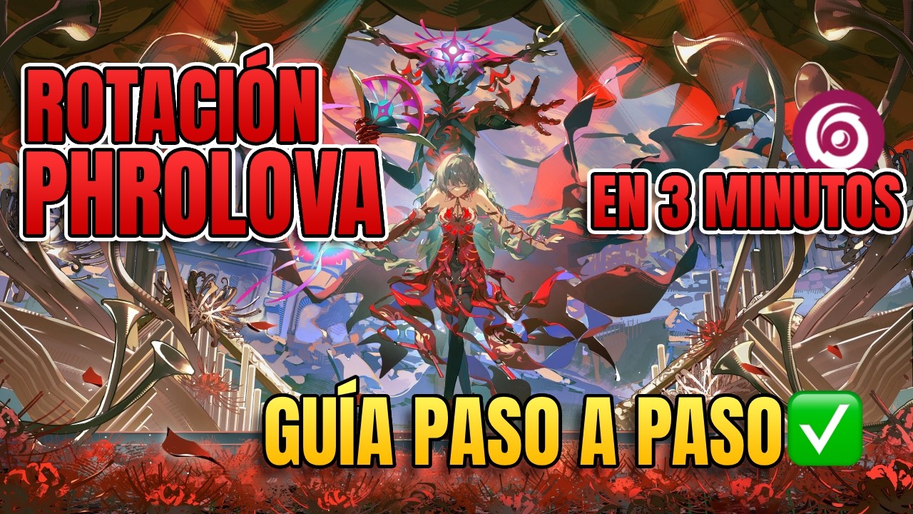 ROTACIÓN PHROLOVA EN 3 MINUTOS GUÍA PASO A PASO✅| Wuthering Waves
