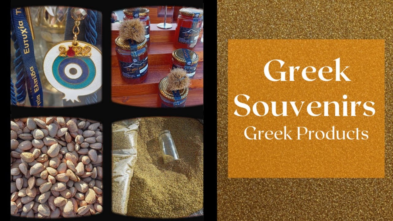Greek Souvenirs & Products Greece Co kupić w Grecji?Pamiątki i greckie produkty@GreekTravel-Guide