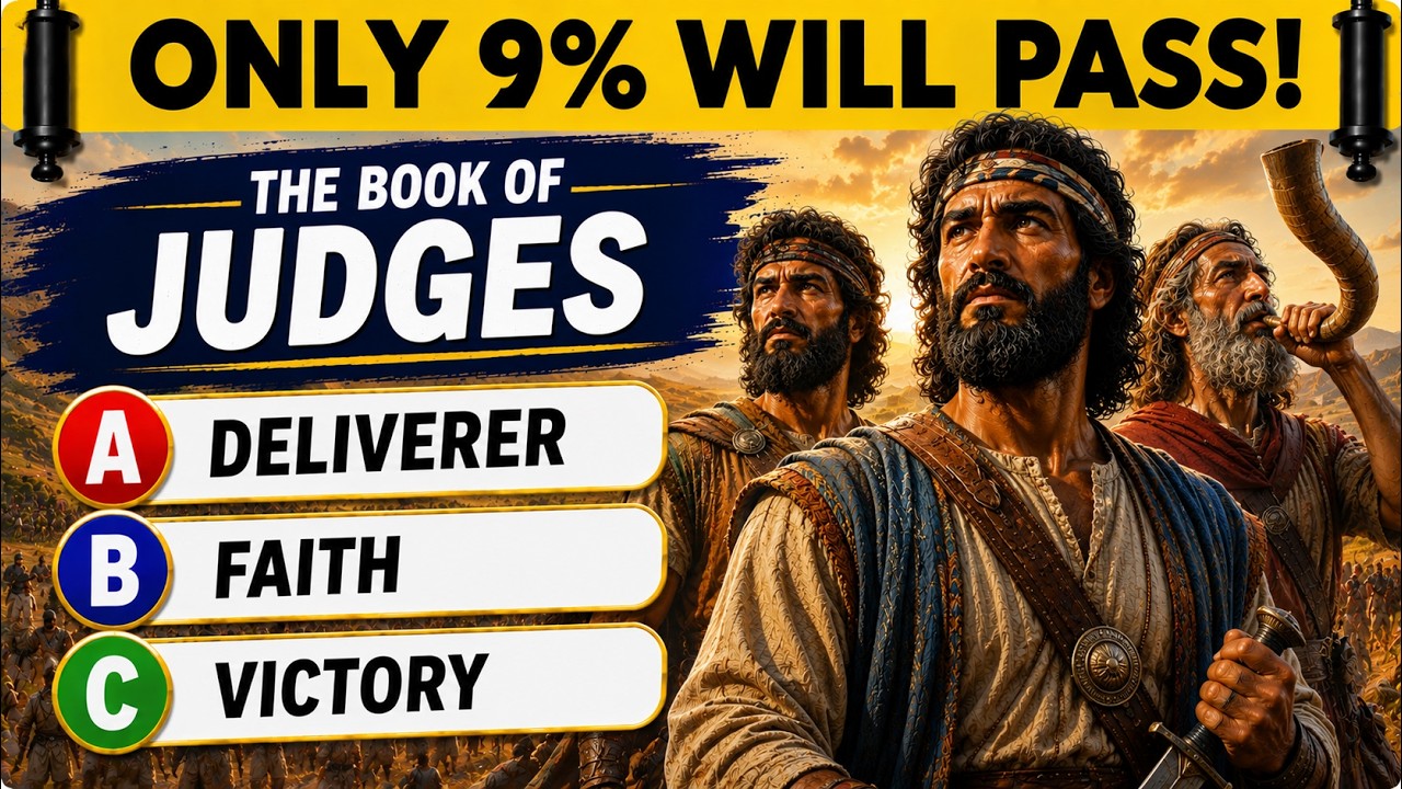 The Book of Judges Faith and Sin Cycle Quiz - Can YOU Score 40/40?