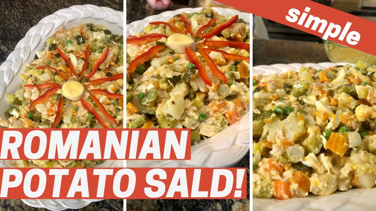 Romanian Potato Salad Recipe!
