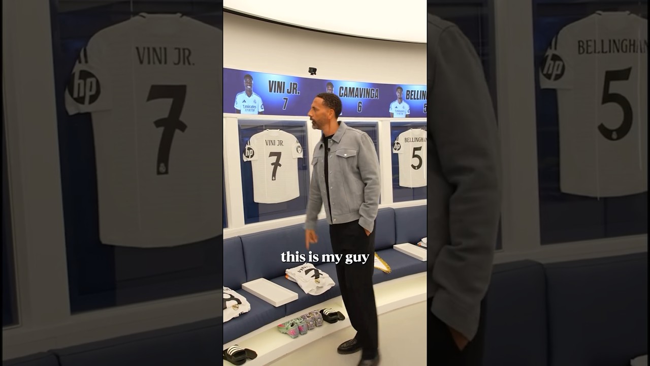 Rio Ferdinand's opinion about changing room at Bernabeu