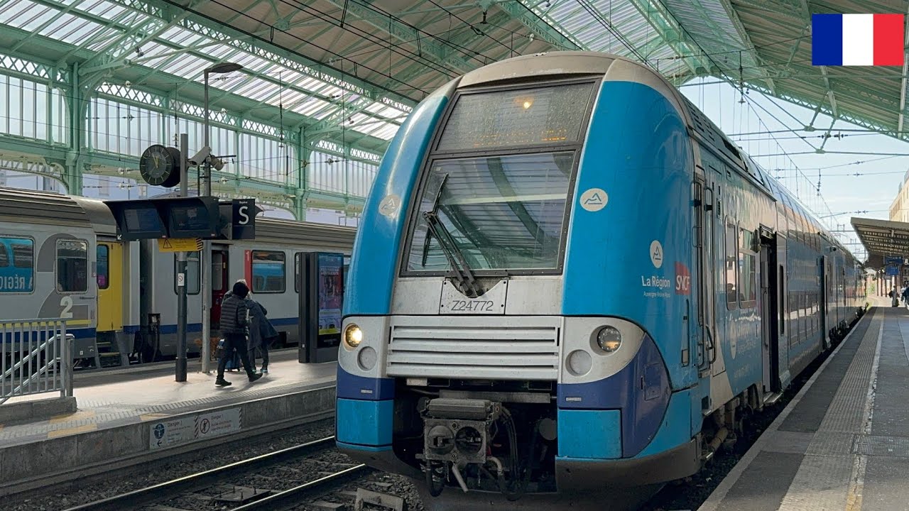 Transport Express Régional (TER) en France [4K 30 FPS-HDR]