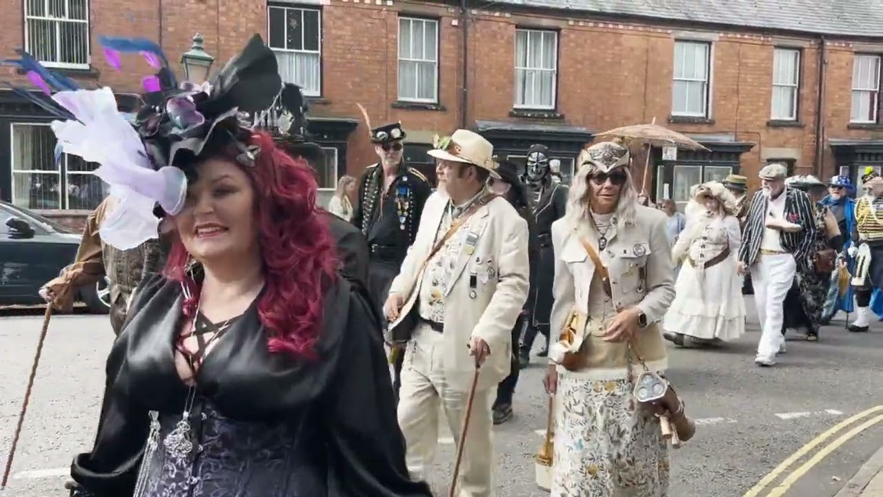 The Lincoln Steampunk Festival Parade 2024