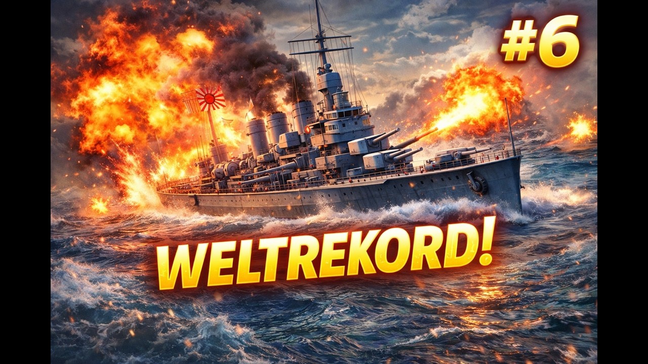 World of Warships #06 145k Damage Weltrekord mit der Tenryu
