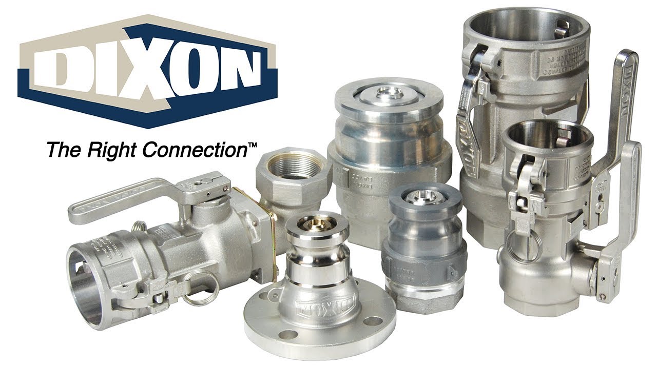 Dixon’s stainless steel Bayloc™ dry disconnects
