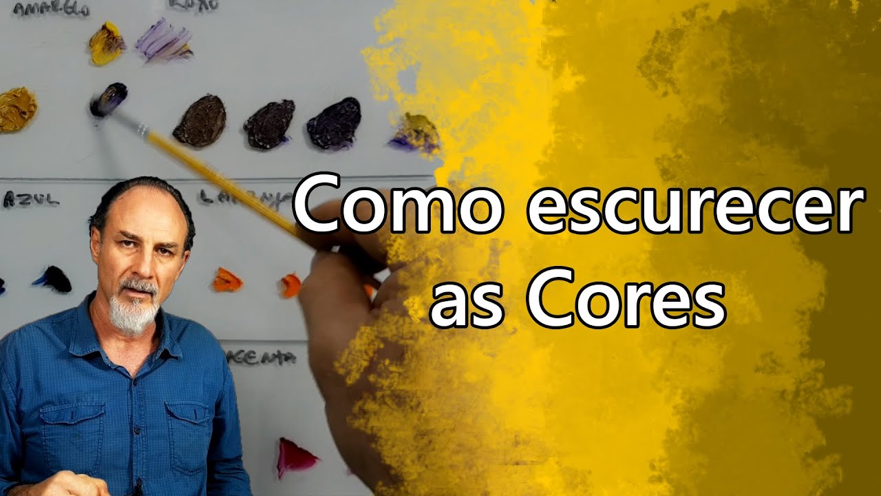 Como escurecer as cores na hora de pintar