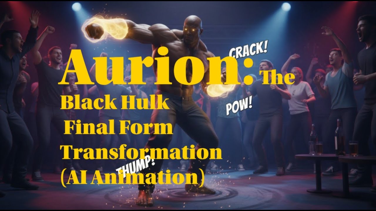 🔥Aurion Final Form Transformation | Black Hulk Universe Power Evolution