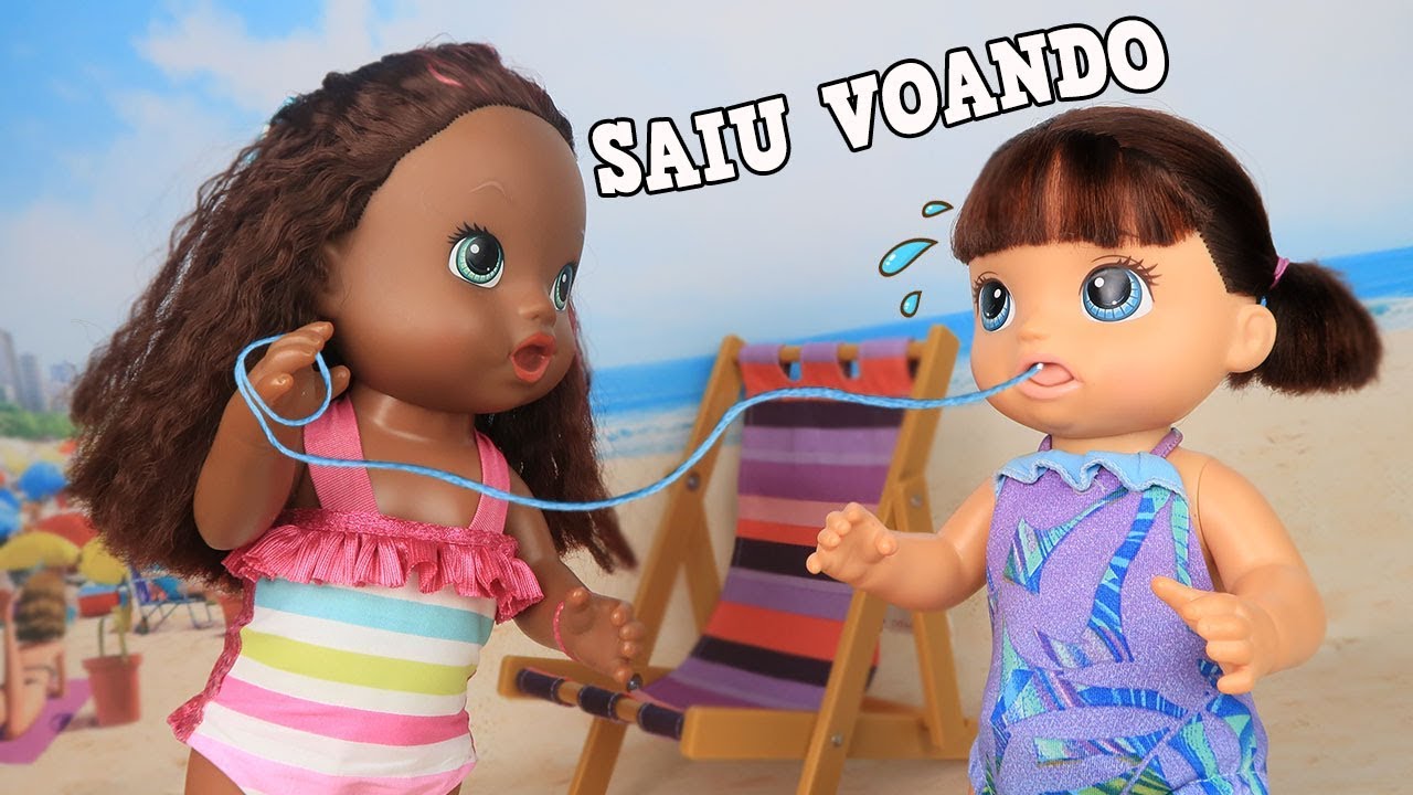 O Dente Voador da Baby Alive Duda - Lilly Doll