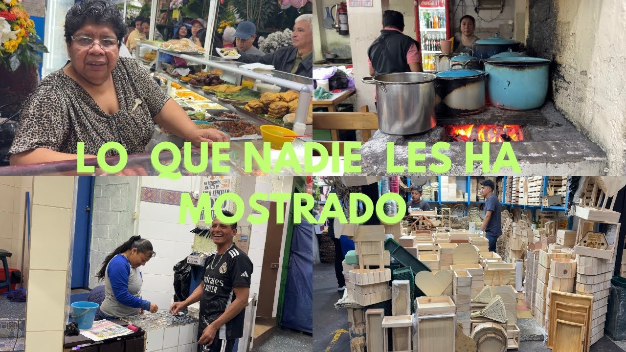LO QUE NADIE  LES HA MOSTRADO DEL MERCADO  CENTRAL GUATE 