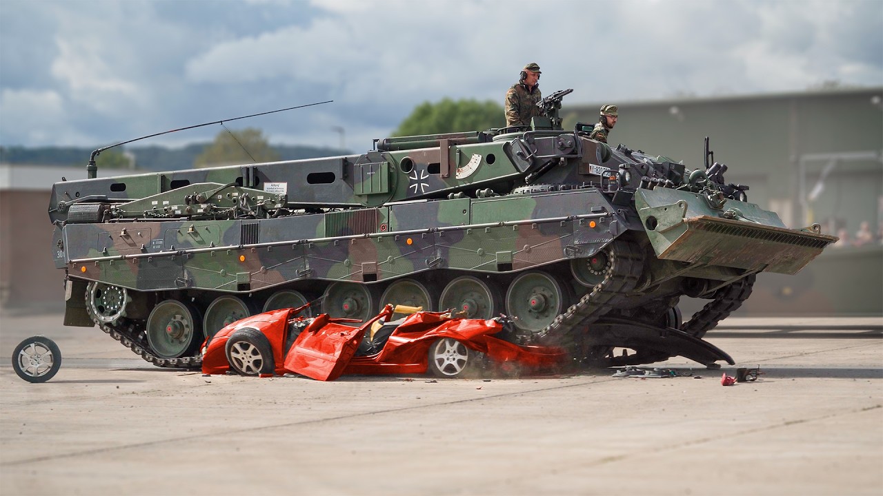 Why You Shouldn't Park Illegally At A Tank Show