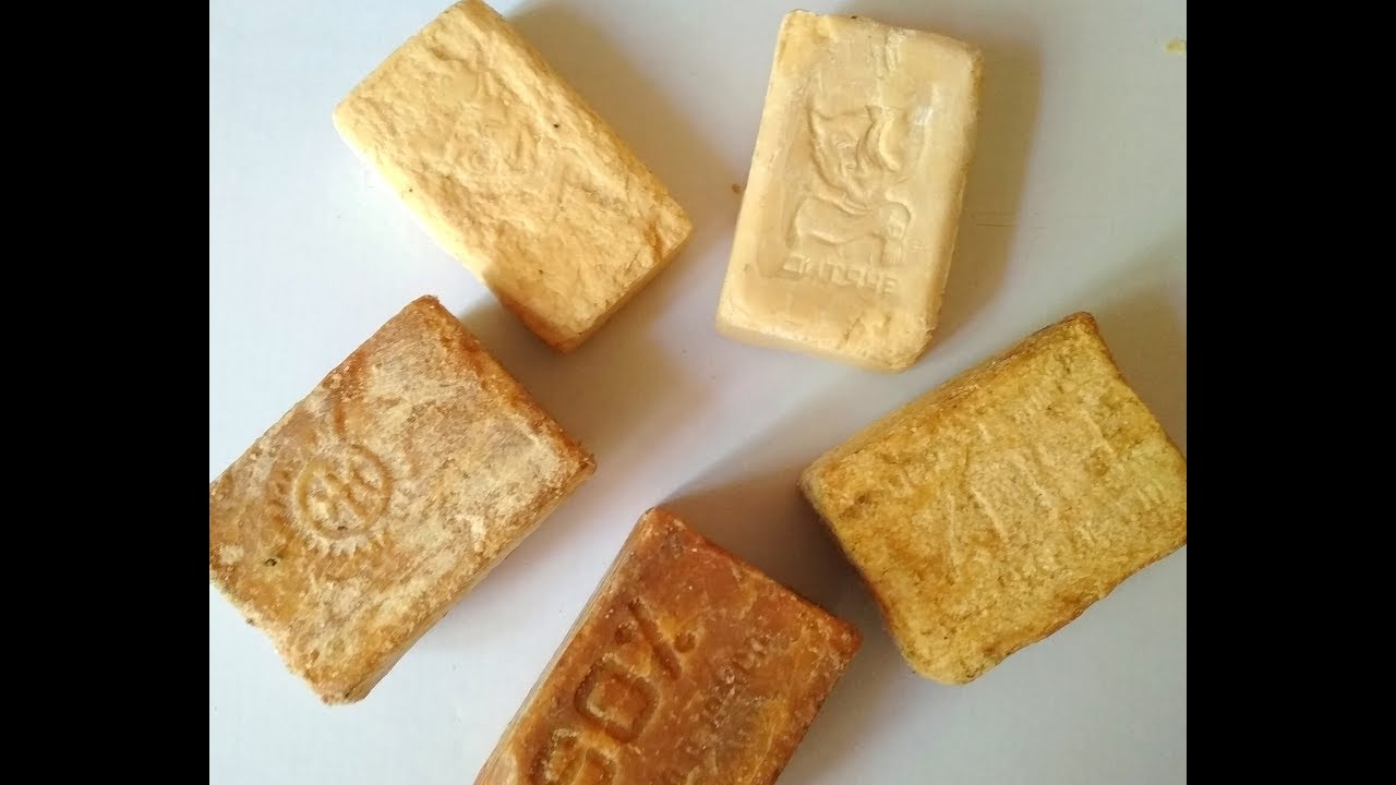 Dry retro soap carving asmr/Cutting very old dry soap