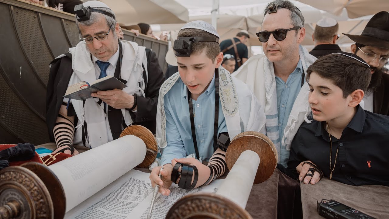 Mason's Bar Mitzvah - Jerusalem Western Wall Kotel