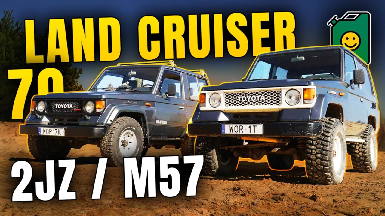 Legendarny LAND CRUISER 70 - 2JZ vs M57 - W teren czy na wyprawy? Paweł @Jeepsoul_official