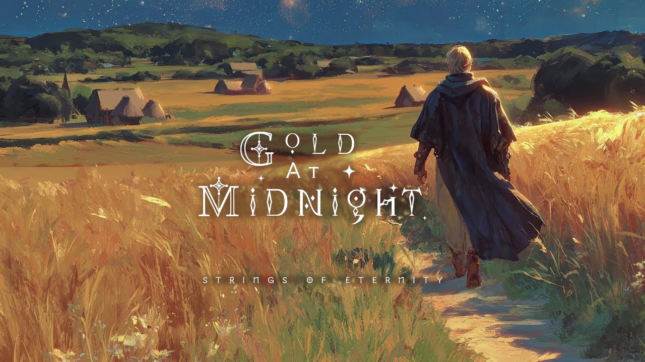 Gold at Midnight | Fantasy Celtic Ambience | Relaxing Music [No Ads]