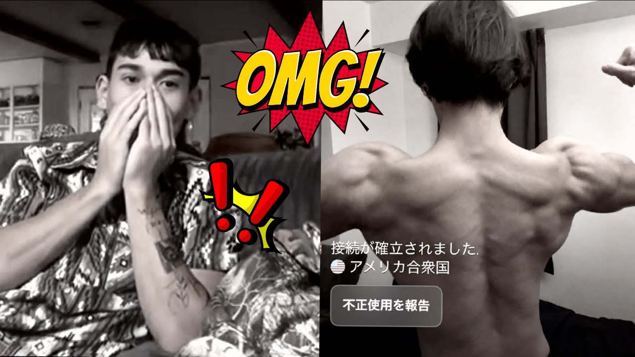 【海外ドッキリ】筋肉が国境を越える瞬間