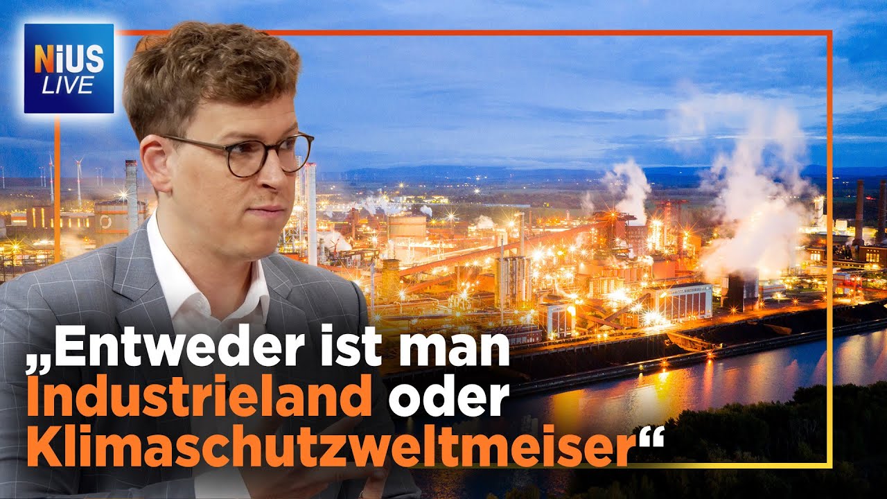 Deutsche Wirtschaft: Immer mehr Unternehmen fl&uuml;chten ins Ausland | NIUS Live vom 24. Oktober 2025