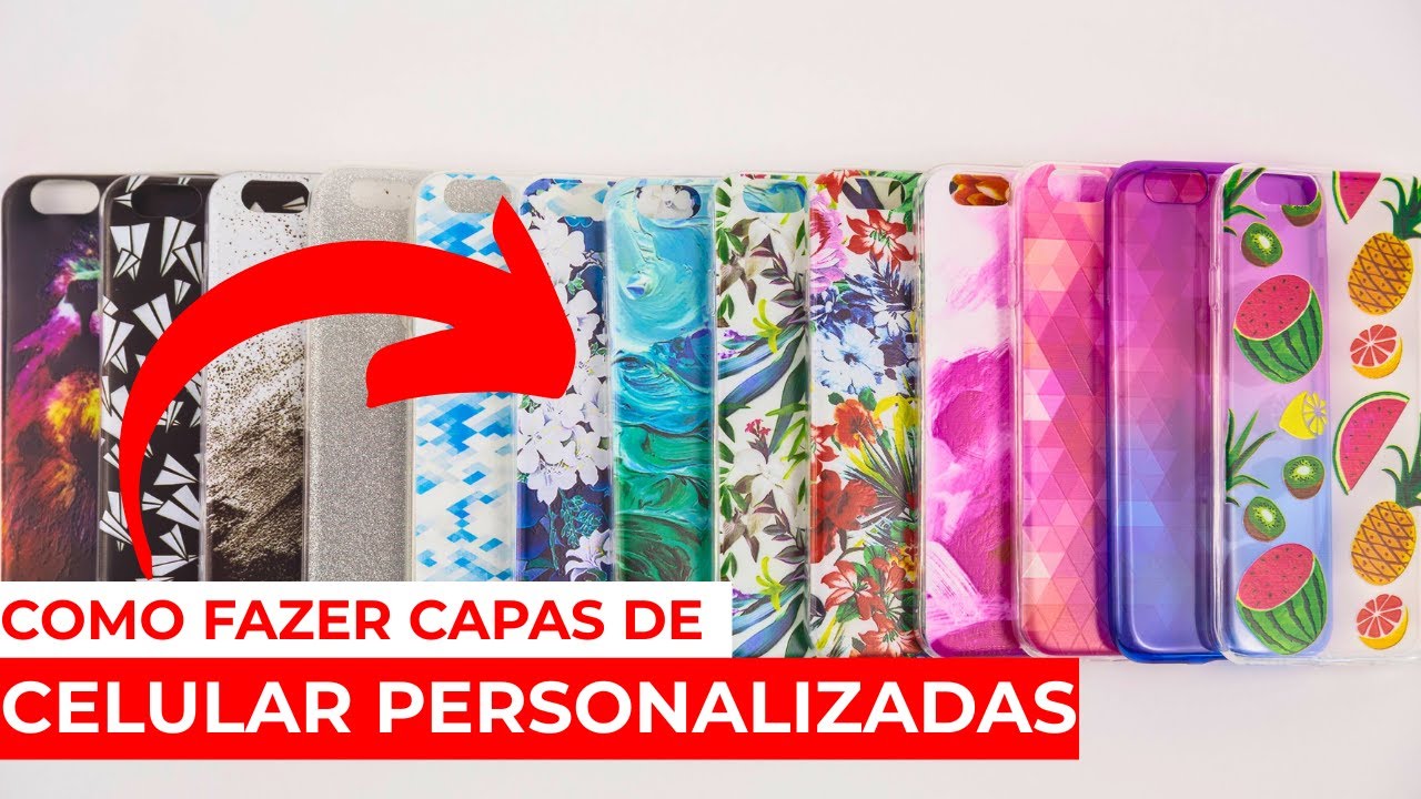 Aprenda como personalizar capinhas de celular usando resina epóxi.