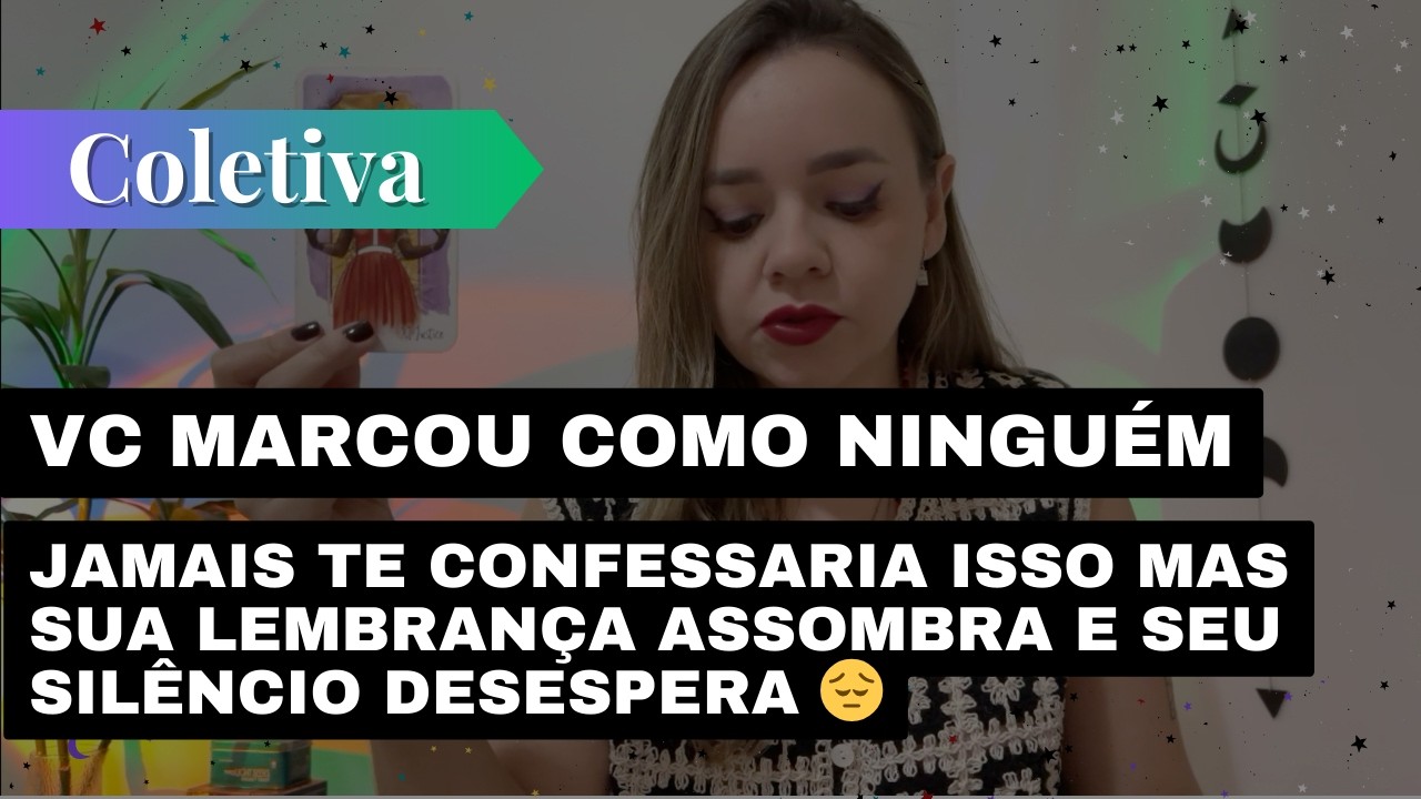 JAMAIS TE CONFESSARIA ISSO MAS SUA LEMBRANÇA ASSOMBRA E SEU SILÊNCIO DESESPERA 😔