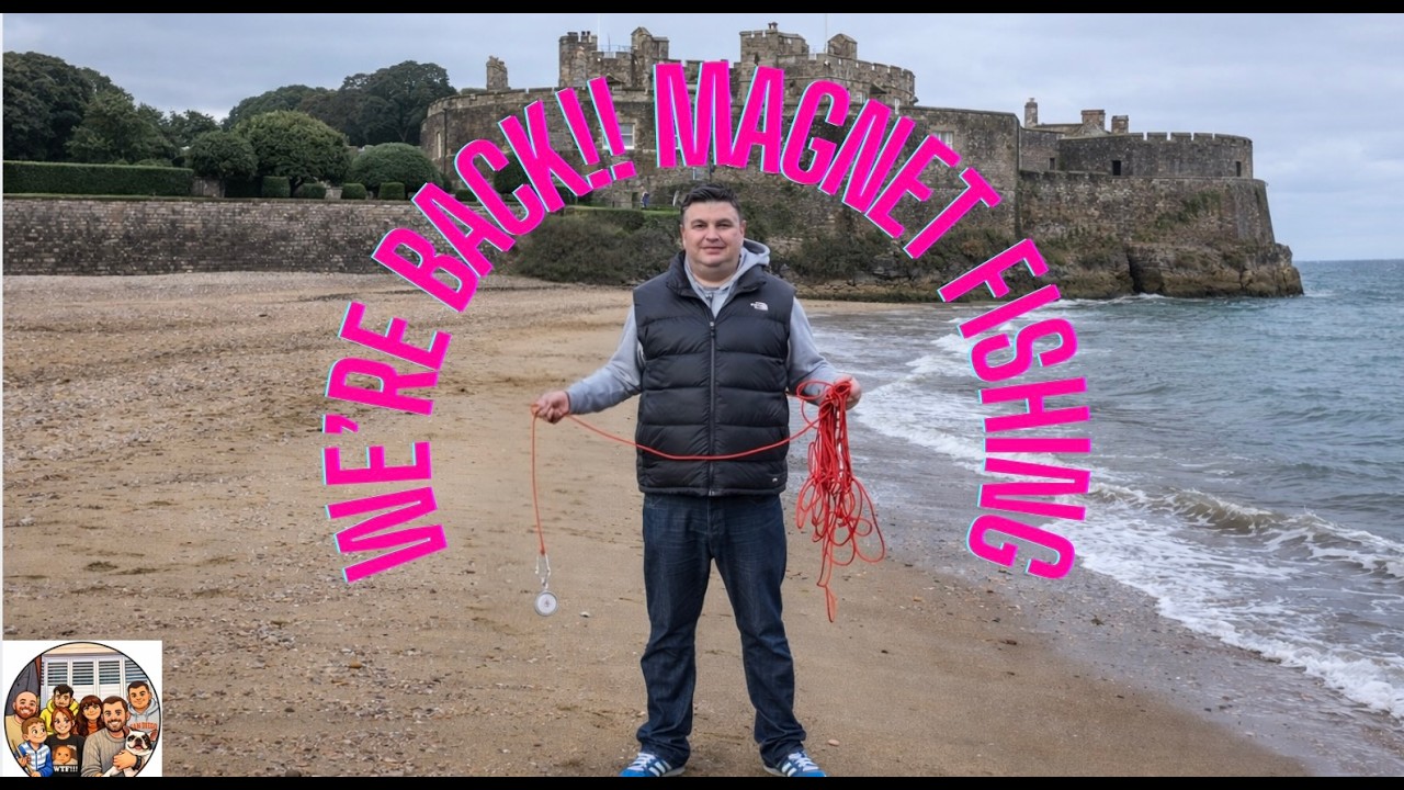 We're back!! Magnet fishing